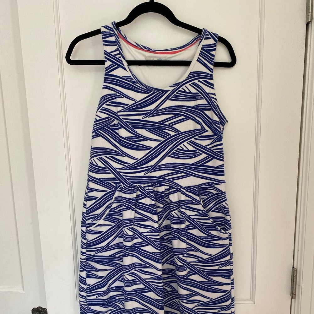 Boden Wave Cotton Dress
